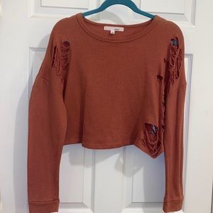 Cropped sweater